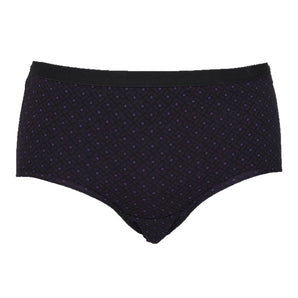 Inkontinenz-Slip für Damen - Black midi