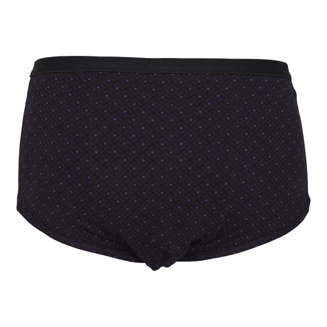 Black Midi Inkontinenz-Slips für Frauen