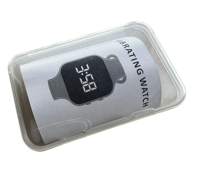 Vibrationsuhr - Schwarz