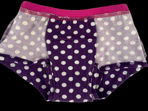 Inkontinenz Slips für Mädchen - Purple